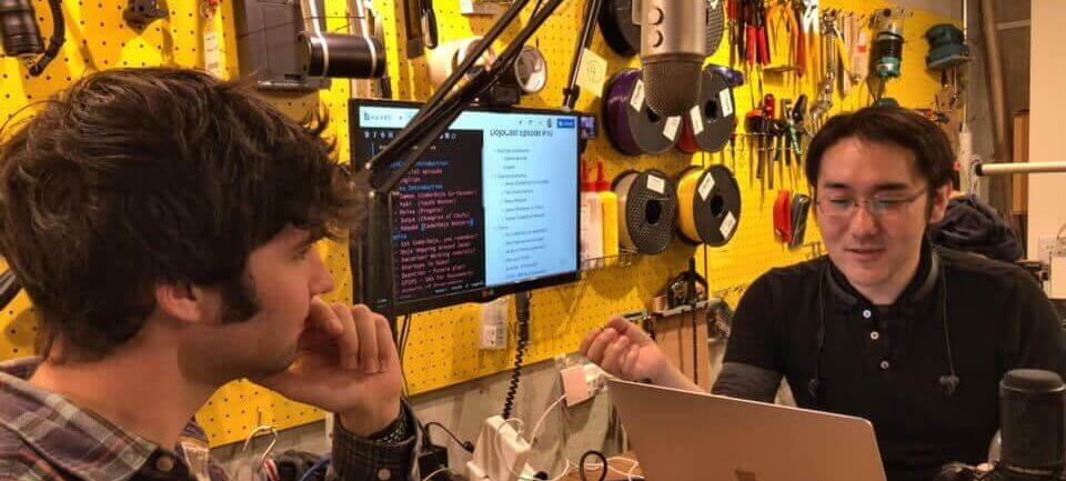 DojoCast の収録の様子 (Photo Credit: @youtoy さん)